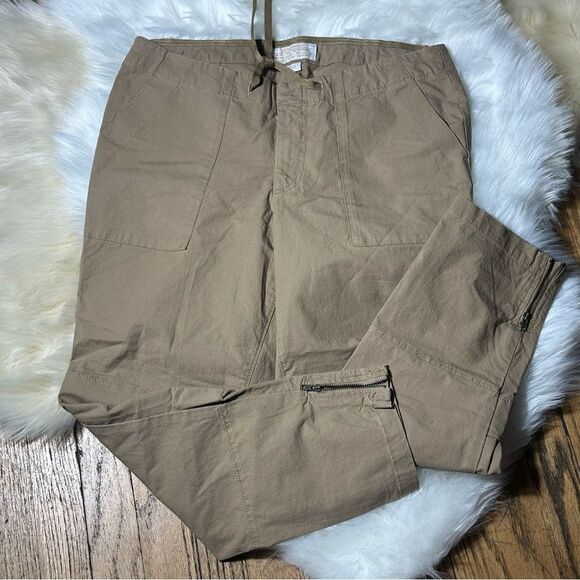 Eddie Bauer Tan Capris Lightweight Casual Wear - Picture 2 of 9